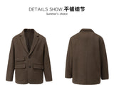 zip-up minimalist jacket, cold-season outfit - trendy urban streetwear fashion for men and women