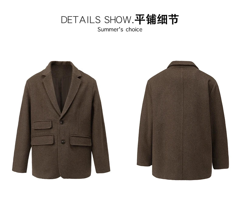 zip-up minimalist jacket, cold-season outfit - trendy urban streetwear fashion for men and women