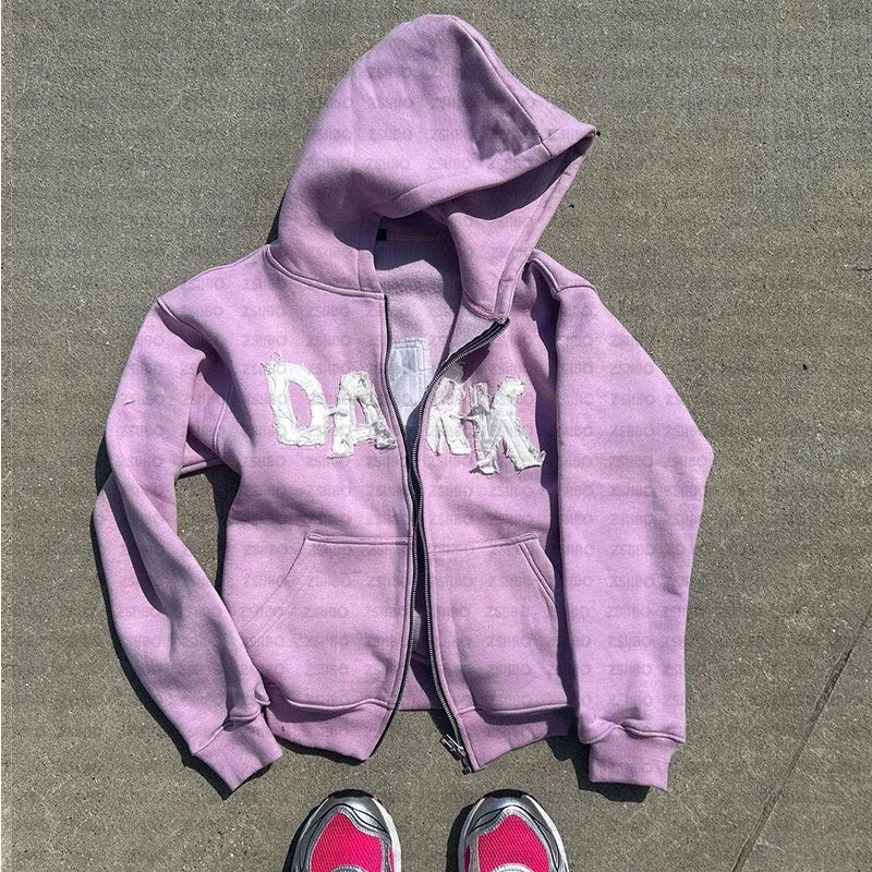 Luxury streetwear hoodie with bling-inspired design