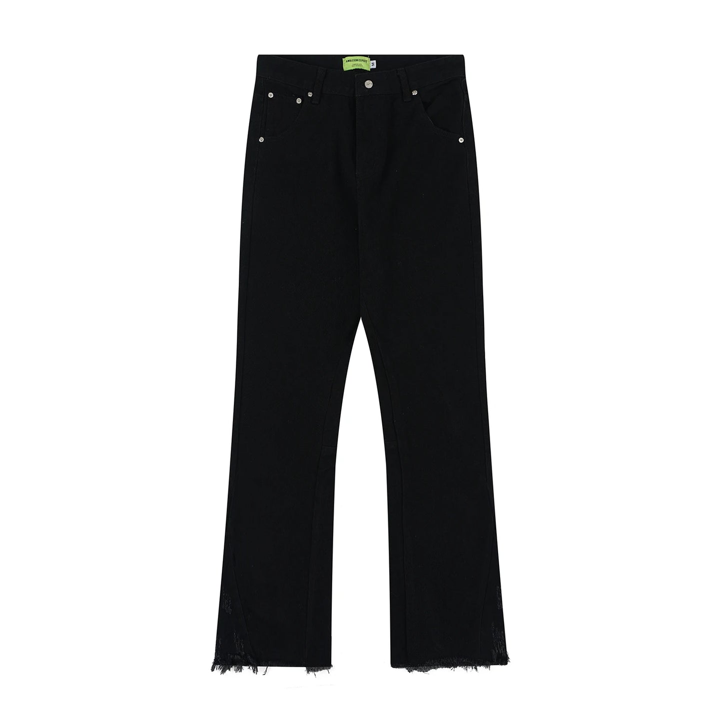 high street micro flare denim pants slim white jeans overall mens fashion casual vibe relaxed solid color washing jeans pants unique jeans style 2013