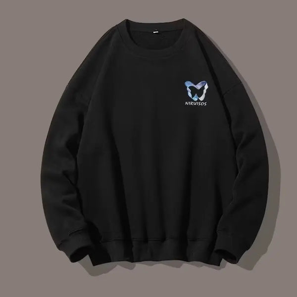 Spring Autumn Long Sleeve Mens Hoodies Korean Fashion Streetweat Print