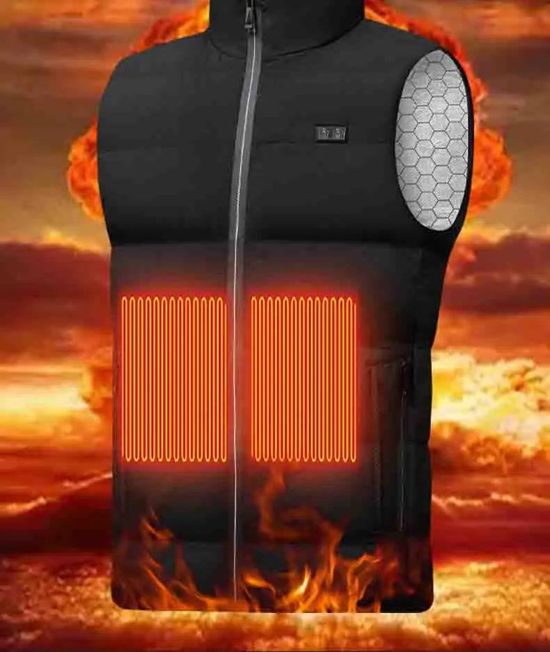 urban fashion featuring rainbowtouches 9 places heated vest men women usb heated jacket heating vest thermal clothing hunting vest winter heating jacket design – premium quality jacket for men