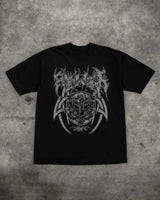 Cyberpunk Anime panel – American Trendy Gothic Dragon Letter Printed Oversized T Shi