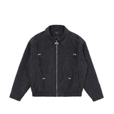 American Vintage Niche Lapel Jacket Men Spring And Autumn Pleated Desi