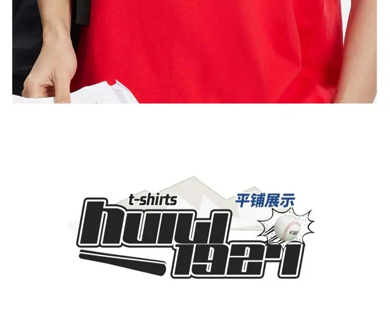Sadcore Melting smiley – Cotton Black Short Sleeved Mens Summer New New Chinese Style