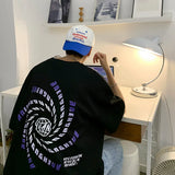 Harajuku Graphic tee – Goth Letter Printed T Shirt Hombre Hip Hop Fashion Crewneck