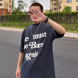Sadcore Crying angel – Frog Drift Ye Must Be Born Again Kanye Streetwear Foaming Pr