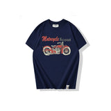 Harajuku Broken heart – Summer Short Sleeved Mens New Casual Motorcycle Printed T Sh