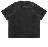 Skatercore Aesthetic piece – Summer Removable Sleeve Dressed Short Sleeve Knitted Wash Dr