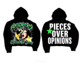Y2K Womens Clothing Hoodie Sweatshirt Long Sleeved Pullover Oversize S