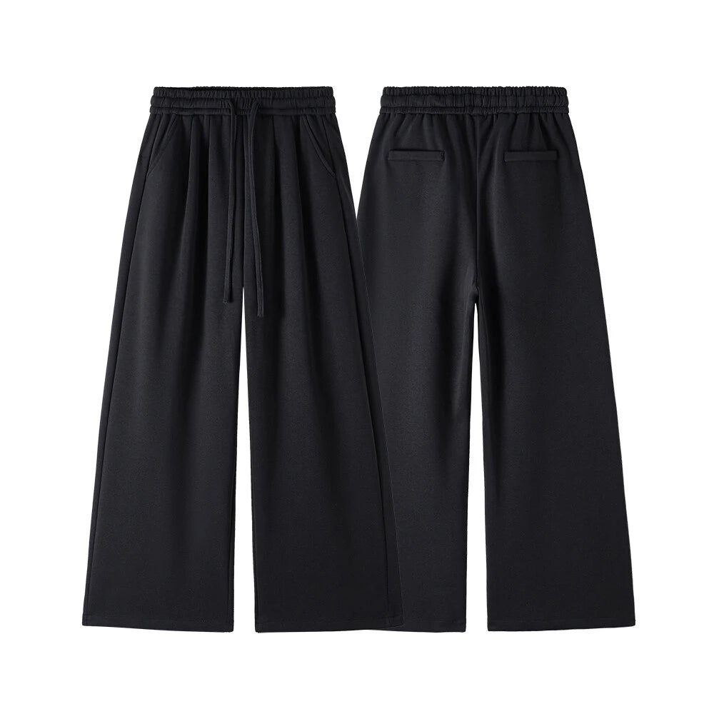 men women loose casual streetwear fashion wide leg sport pants jogger sweatpants hip hop trousers baggy pants urban active pants