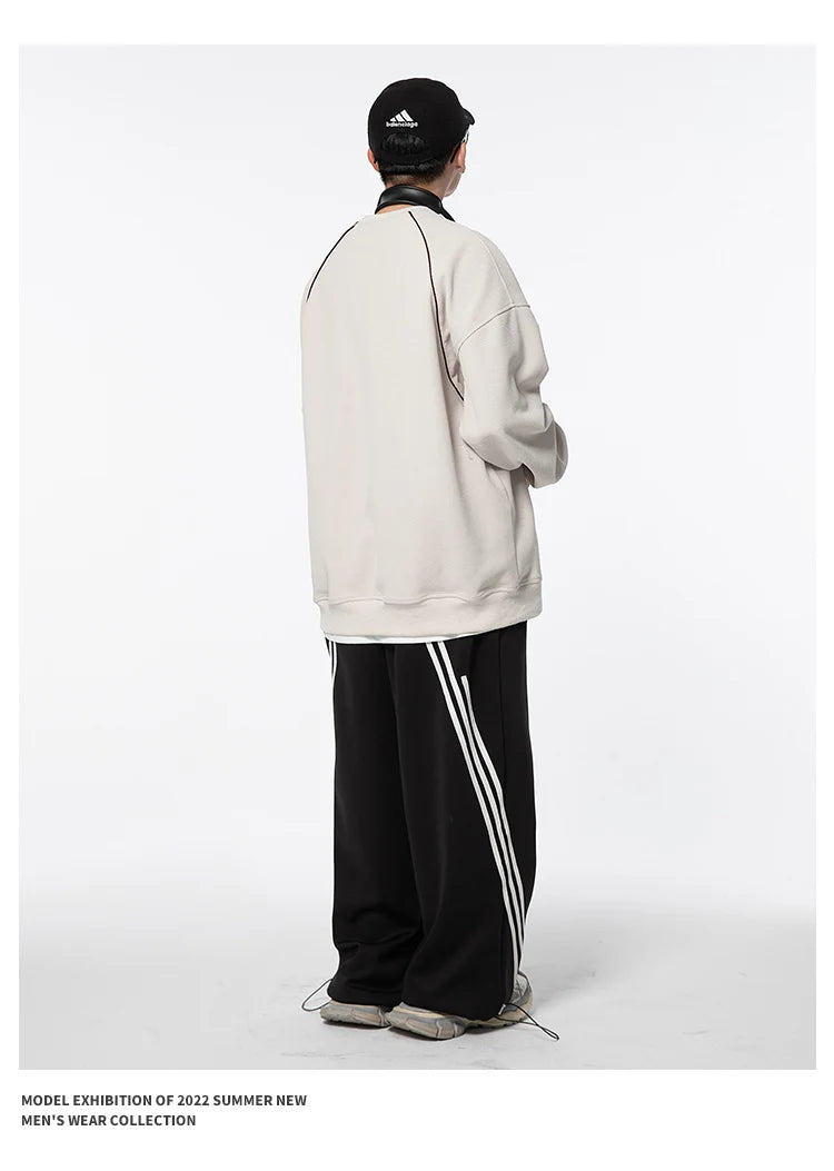 2025 Spring Autumn Sweatshirt Men Women Streetwear Fashion Loose Casua