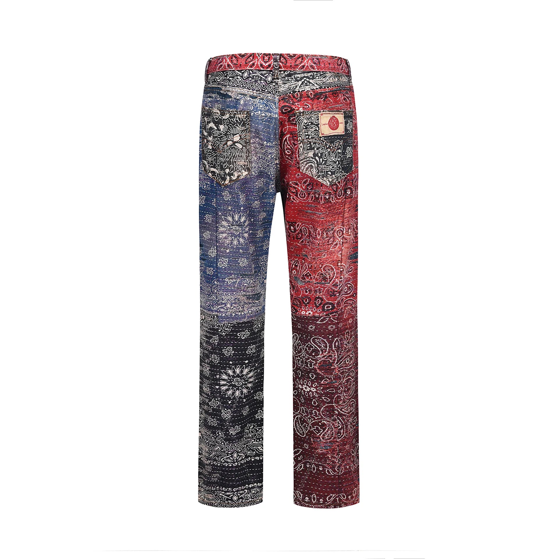 2023 brand new classic paisley west coast crips bloods jeans cotton denim pants comfort casual jeans size 29 36 488 urban skinny jeans