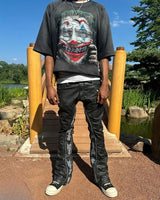 Sadcore Aesthetic print tee – European And American New High Street Fashion Brand Short Sl