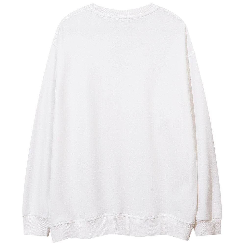 "Outdoors" Unisex Men Women Streetwear Graphic Sweatshirt Daulet Apparel