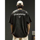 Trapwear Tribal flame – American Hip Hop Trend Men And Women Retro Personality Lette