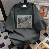 Anime Vintage print – American Hip Hop Men And Women Trendy And Personalized Graph