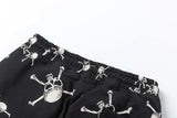 new 2023 hot luxury men classic skull head black saint comfortable cotton parkour sweat casual pants sweatpants 710 streetwear sweatpants