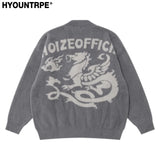 grunge pullover streetwear, modern knitwear, cozy fashion fit, stylish street outfit, modern aesthetic appeal