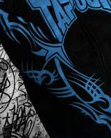 Anime Aesthetic Tee – Retro Tapout Hip Hop Letter Zipper Hoodie Y2K Sweatshirt – Streetwear Fashion for Men & Women