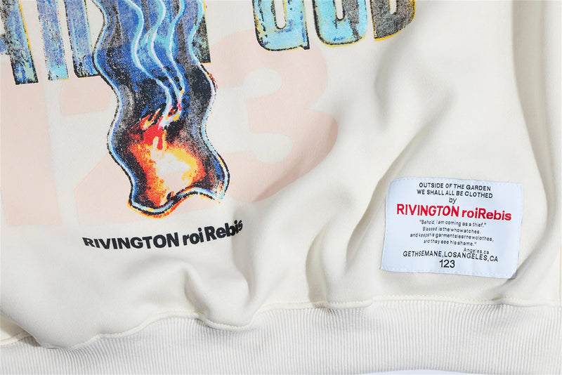 RRR123 Brand FASHION Jerry Same High-Street Print Gospel Cross Cotton Casual Long-Sleeved Roundneck Sweatshirt Pullover