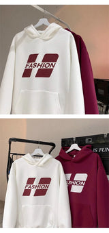 Autumn New Fashion Printed Hoody For Men Hip Hop Streetwear Fleece Pul