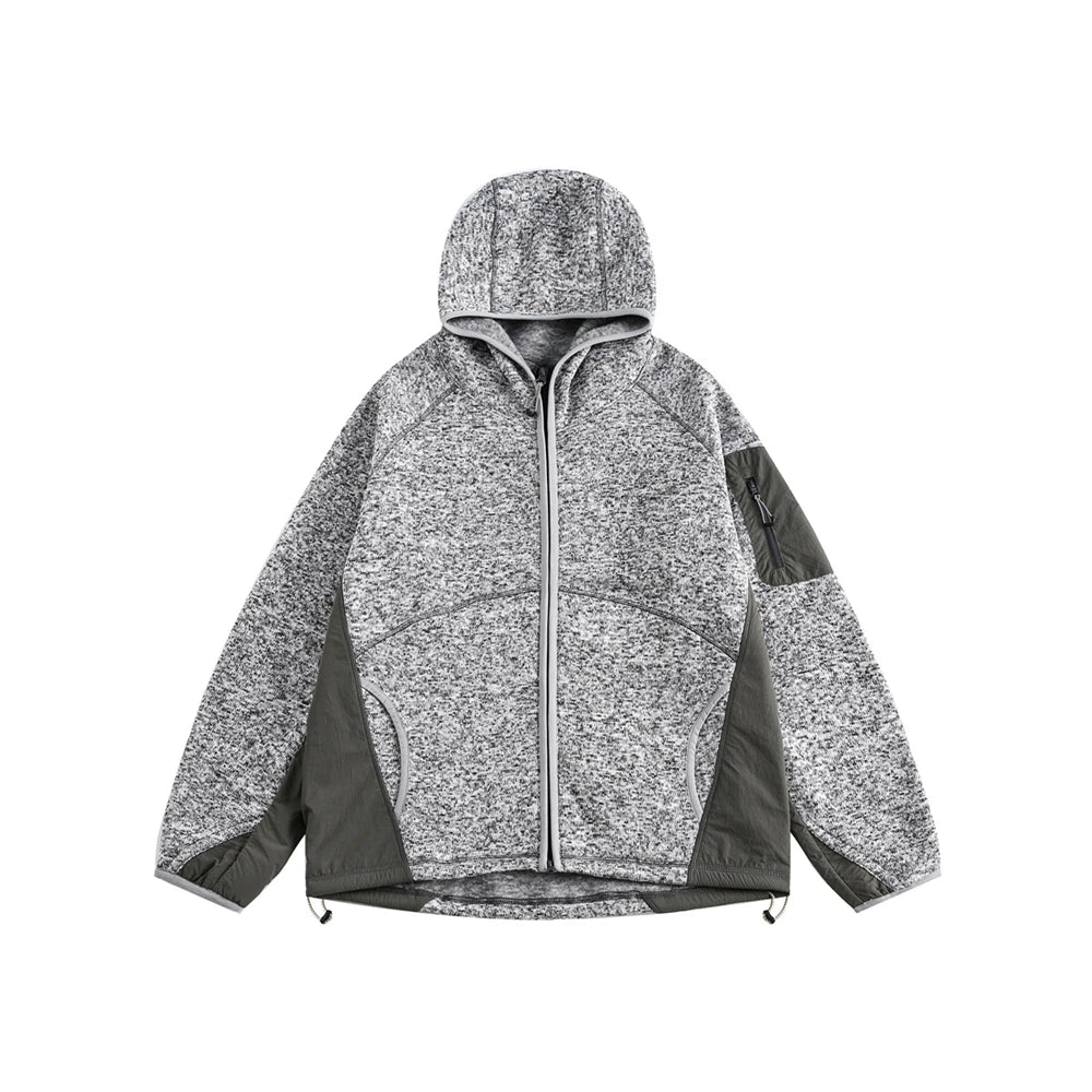 streetwear oversized wear unisex material premium print quality fashion image aa582c urban design hip fit style - 2024-autumn-new-cardigan-jacket-mens-color-block-patchwork-hooded-coat-hip-hop-harajuku-streetwear-jackets-coats-men-clothing style hop graphic casual high everyday essential streetwear design ID 86049