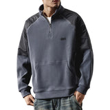 Men Autumn Winter 500G Double Sided Velvet American Retro Fashion Stre