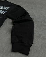 Trapwear Broken heart – Round Neck Y2K Pullover Retro Gothic Hip Hop Letter Pattern