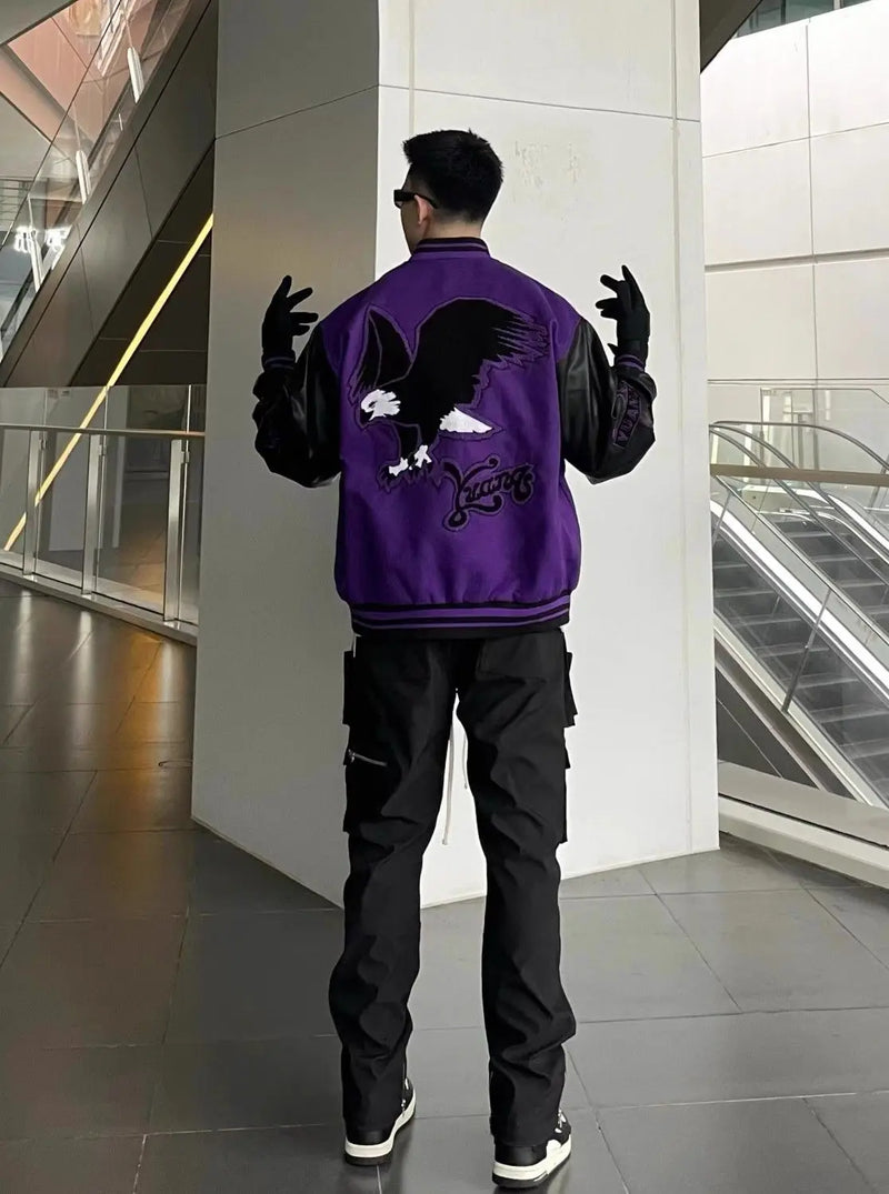 techwear zip bomber, urban fashion, for men, fall streetwear outfit, oversized style, layered fashion, modern aesthetic, graphic detail
