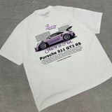 Skatecore Streetwear Tee – Tag Font Graphic with Flame Accent