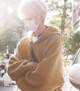 layered flame street knit, photo-ready knit, trendy urban fashion top for men, layered streetwear look