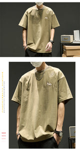 Trapwear Crying character – Summer Mens Embroidered Short Sleeve T Shirts 2024 New Oversized