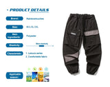 rainbowtouches 2022 tidal current new brand mens cargo pants harajuku fashion tie feet trousers loose safari style boy overalls unique cargo style 1680