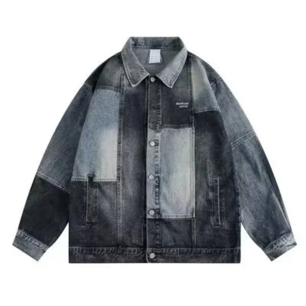checkered varsity coat, layered streetwear look, trendy