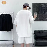 Trapwear Graphic tee – Summer Man Tracksuit Japan Cartoon Streetwear Hip Hop Rock C