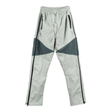 three dimensional adhesive zipper splicing functional patchwork cargo trousers mens high street vibe thin nylon cargo pants unique cargo style 1950