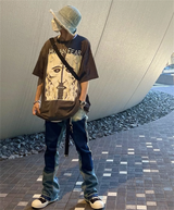 Grunge Graphic tee – New Hotselling Vintage Retro High Street Style 90S Loose Cas