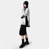 hip hop streetwear knitted sweater sweater 2022 mens harajuku ripped holes new casual v neck tops cotton loose pullover sweaters - unisex casual winter pullover, anime inspired graphic hoodie, high quality cotton hoodie
