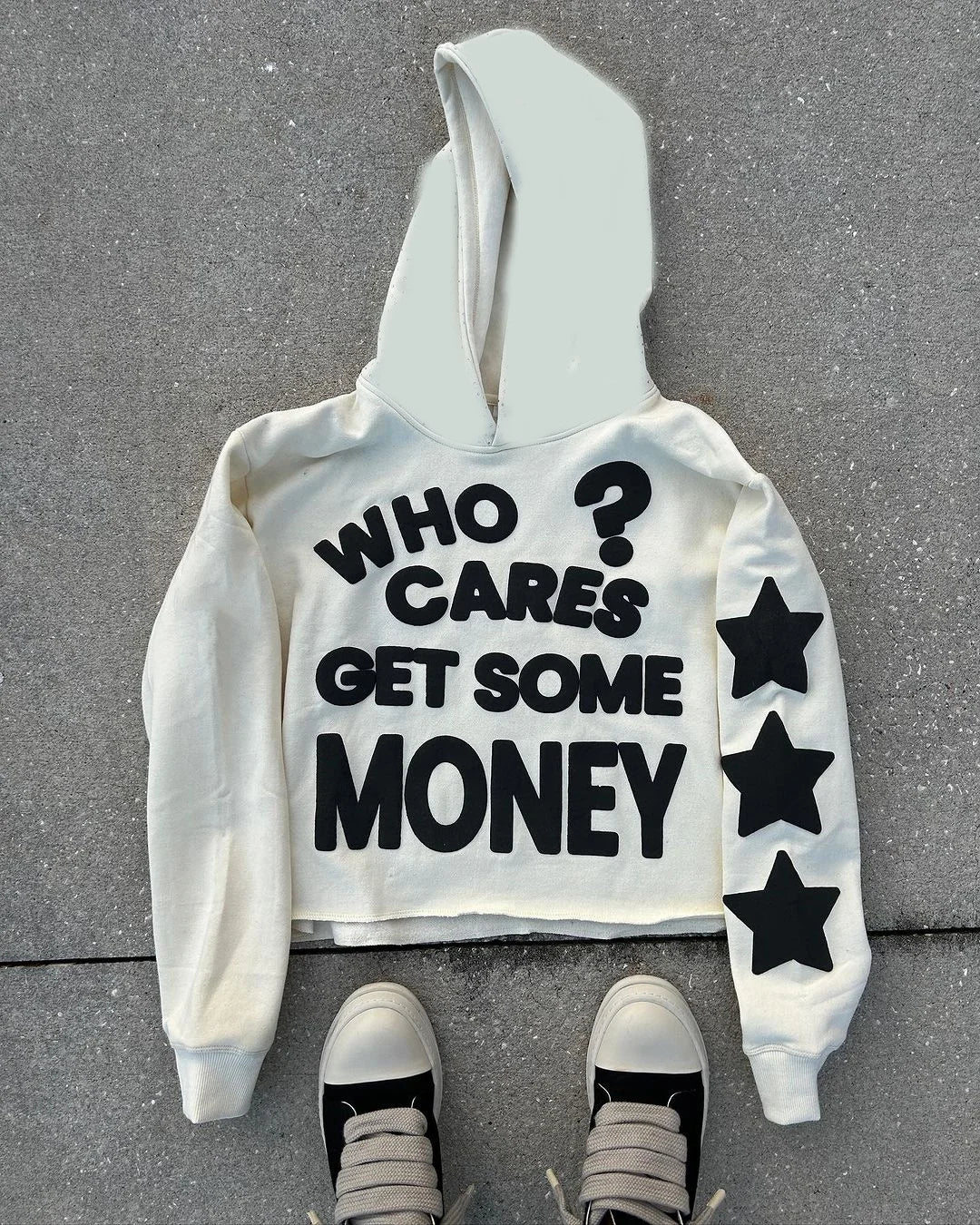 Y2K Womens Clothing Sweatshirt Vintage Print Pullover Long Sleeve Top