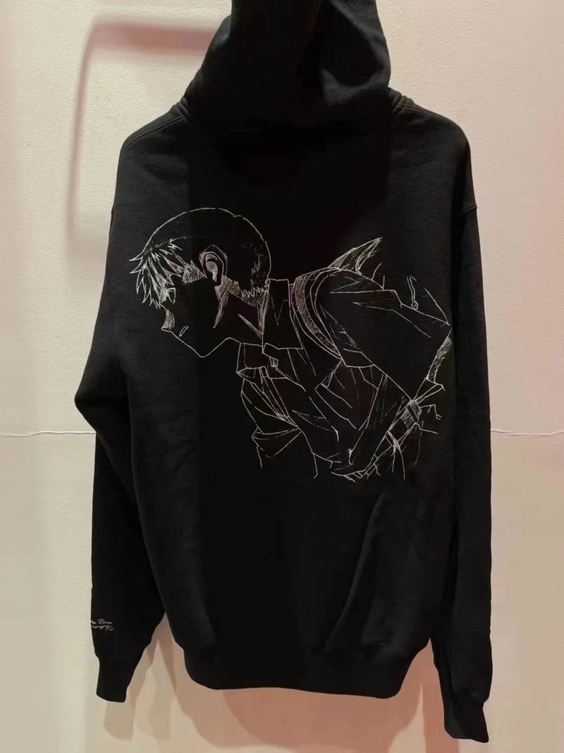 New Luxury 2023 Undercover Eva Dont Run Away Pullover Hoodies Hoody Ho