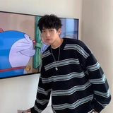 grunge oversized knit streetwear piece for layered look and winter street fits, ideal for men’s fashion and seasonal streetwe