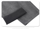 2024 autumn and winter new carbon ash wash worn jeans