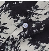 Men's Shirts Harajuku Cool Handsome High Street Masculinas Hawaiian Stylish Loose Half Sleeve Shirt Dark Wind Versatile Tops