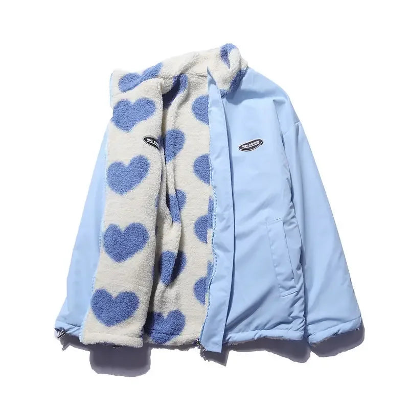 Leather Panel Streetwear Jacket Daily Fit Staple