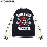 mens bomber baseball jacket coats casual patchwork pu leather single buttons fashion embroidery streetwear hip hop loose jack - variant style 8ba2e6 for streetwear fashion
