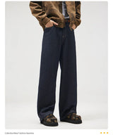 classic primary color jeans mens loose casual straight cleanfit fashion denim jeans pants man streetwear jeans trousers unique jeans style 1965
