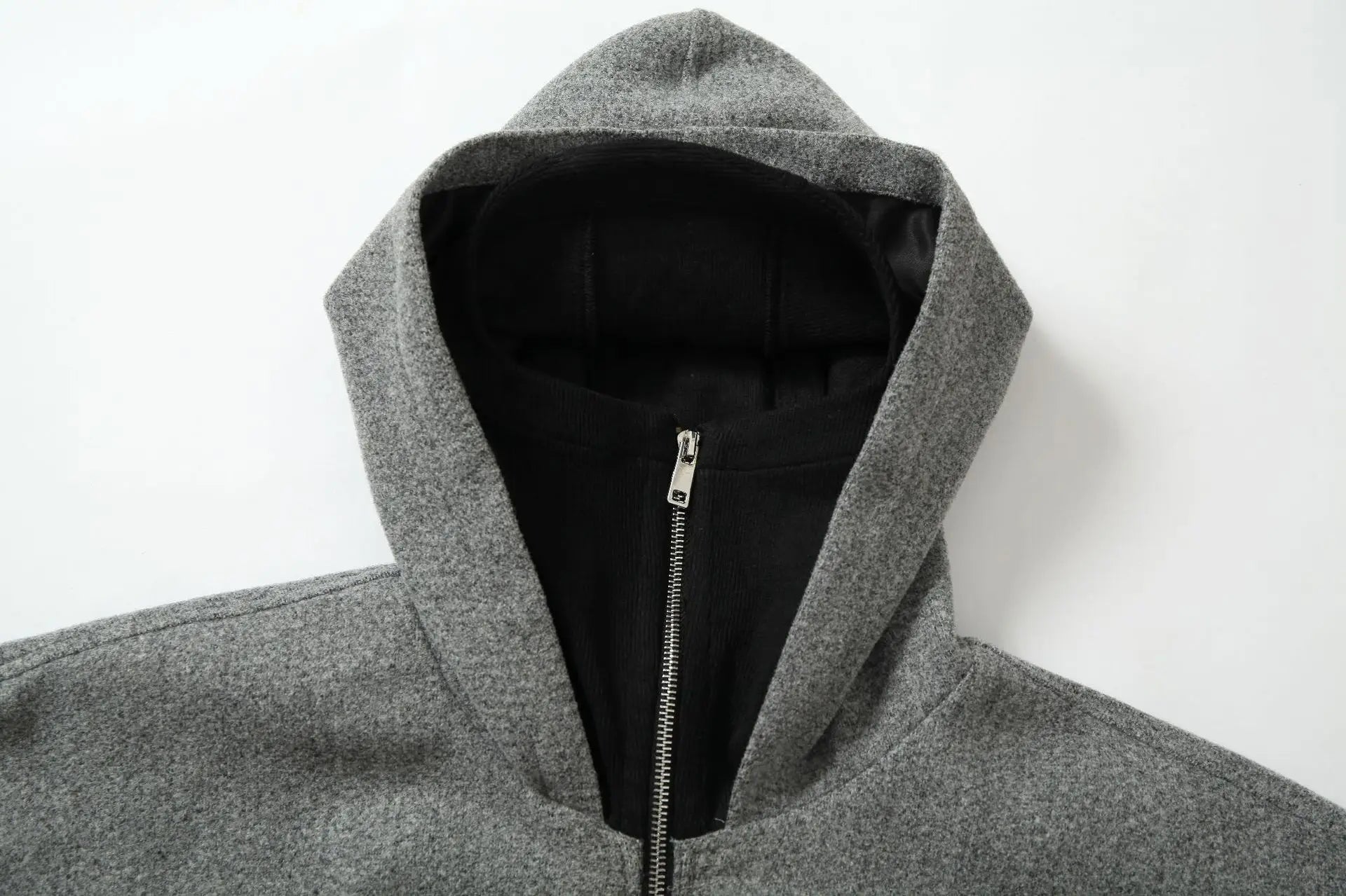 leather panel jacket, streetwear for men, men's streetwear fashion, oversized urban jacket, high quality cold-weather coat