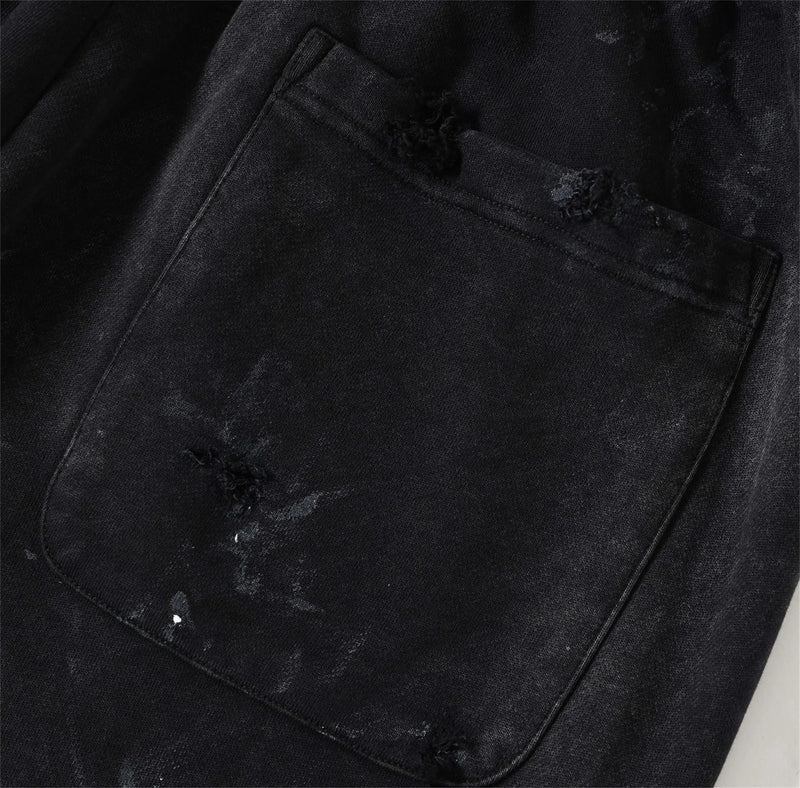 new arrival ssaint louis dirty old graffiti printed drawstring sanitary pants casual sport pants unique default style 6158