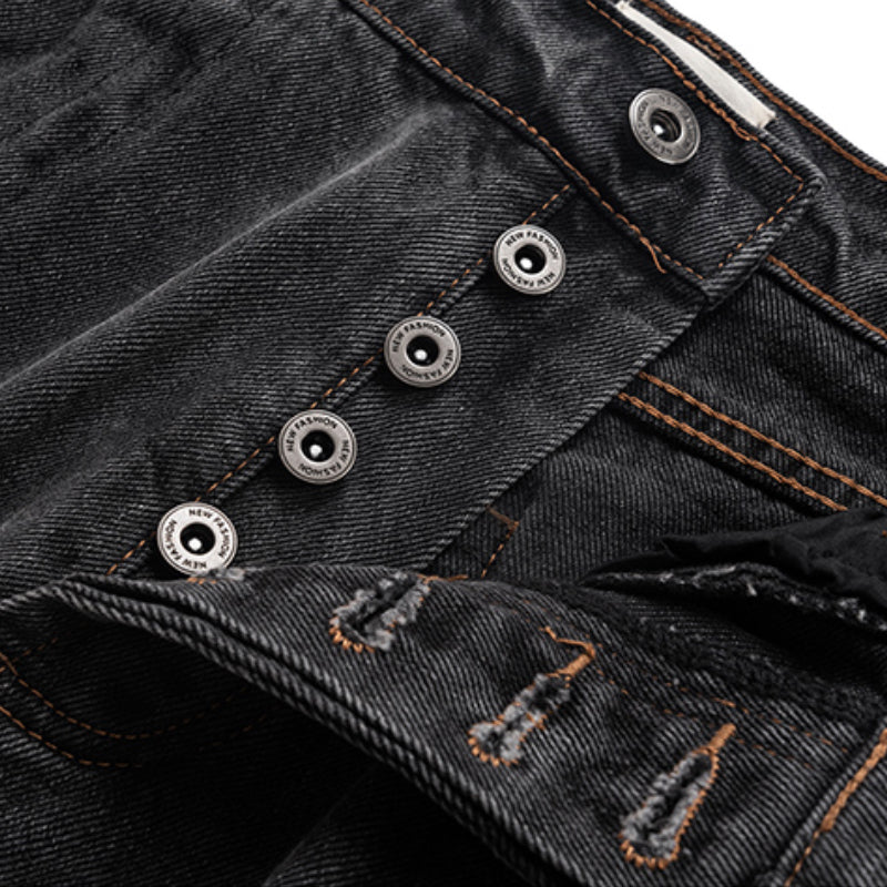 contorted fold design denim jean pants men straight biker jeans trousers 2023 fashion motorcycle unisex hip hop pants y2k pants unique jeans style 4187